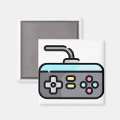 Game Controller Magnet (Vorderseite/Rückseite)