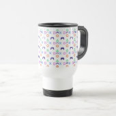 Game Controller Pattern Mug | Cool Gamer Reisebecher (VorderseiteRechts)