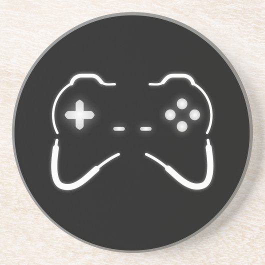 Game Controller Sandstein Untersetzer (Vorne)