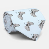 Game Controller - Videospieltag Krawatte (Gerollt)