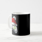 Game Controller Weihnachts-Weihnachtsmannmütze Gam Kaffeetasse (Vorderseite Links)