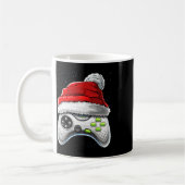 Game Controller Weihnachts-Weihnachtsmannmütze Gam Kaffeetasse (Links)
