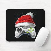 Game Controller Weihnachts-Weihnachtsmannmütze Gam Mousepad (Mit Mouse)