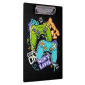 Game controllers Graffiti  Gaming Born To Play  Klemmbrett (Rechts)