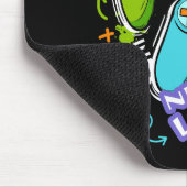 Game controllers Graffiti  Gaming Born To Play  Mousepad (Ecke)