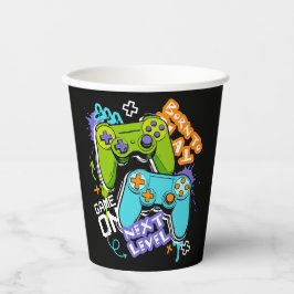 Game controllers Graffiti  Gaming Born To Play  Pappbecher