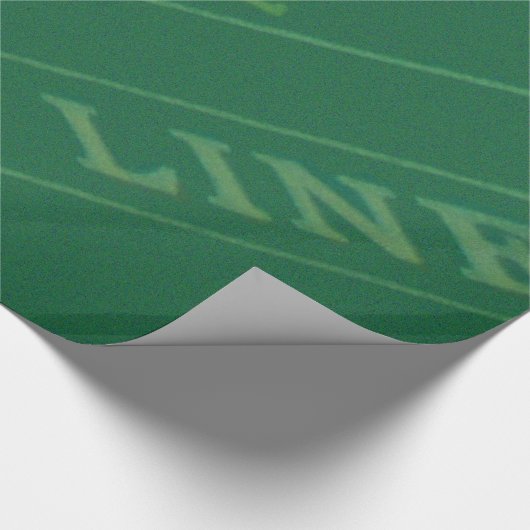 Game Craps Table Image Geschenkpapier (Ecke)