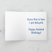 Game Crossing Geburtstagskarte Dankeskarte (Innenseite)