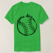 Game Day Baseball 2 T-Shirt (Design vorne)
