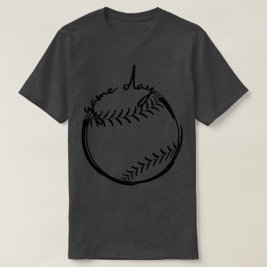 Game Day Baseball 4 T-Shirt (Design vorne)