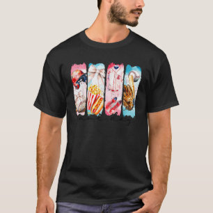 Game Day Baseball Coquette Bow Funny Dies ist die T-Shirt