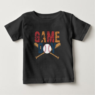 Game Day Baseball Graphic Baby T-shirt
