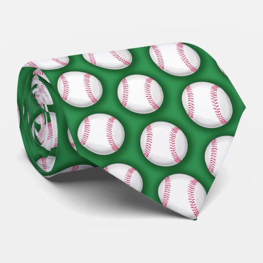 Game Day BASEBALL Krawatte (Gerollt)