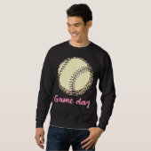 Game Day Baseball Leopard Sweatshirt (Vorne ganz)