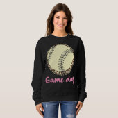 Game Day Baseball Leopard Sweatshirt (Vorne ganz)