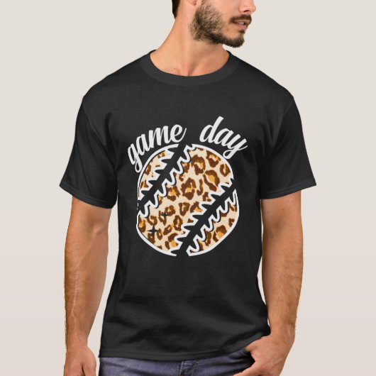 Game Day Baseball Softball Pitcher Catcher T-Shirt (Vorderseite)