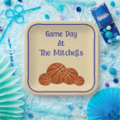 Game Day Basketball-Party Pappteller (Party)