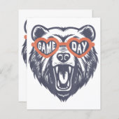 Game Day Bear (Vorne/Hinten)