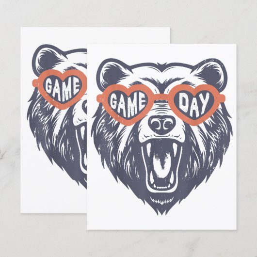 Game Day Bear (Vorne/Hinten)