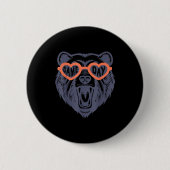 Game Day Bear  Button (Vorderseite)