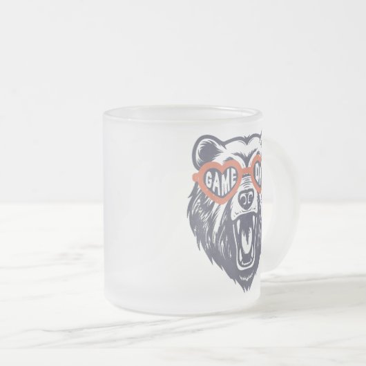 Game Day Bear Mattglastasse (VorderseiteRechts)