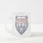 Game Day Bear Mattglastasse (Links)