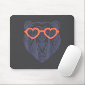 Game Day Bear  Mousepad (Mit Mouse)