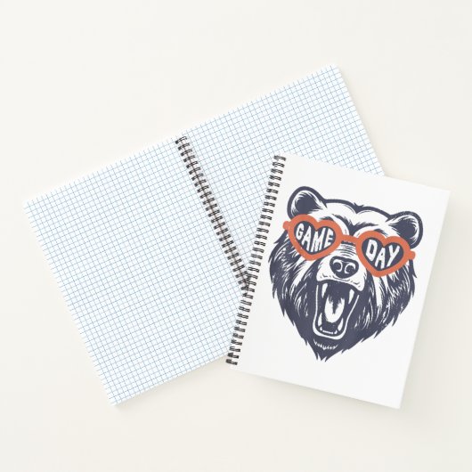 Game Day Bear Notizblock (Innenseite)