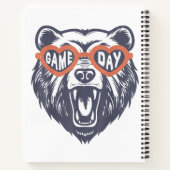 Game Day Bear Notizblock (Rückseite)