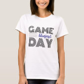 Game Day benutzerdefinierte Maskottchen für jeden T-Shirt (Vorderseite)