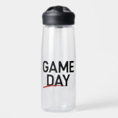 Game Day Bold Statement Design Trinkflasche (Vorne)