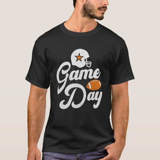 Game Day Fantasy Football Saison Funny Men K T-Shirt (Vorderseite)
