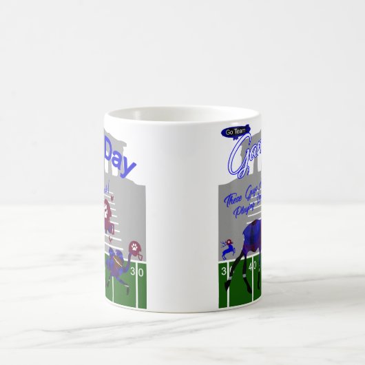 Game Day Football Coffee Tasse (Mittel)