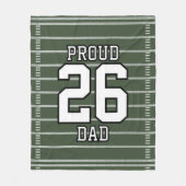 Game Day Football Fleecedecke (Vorderseite)