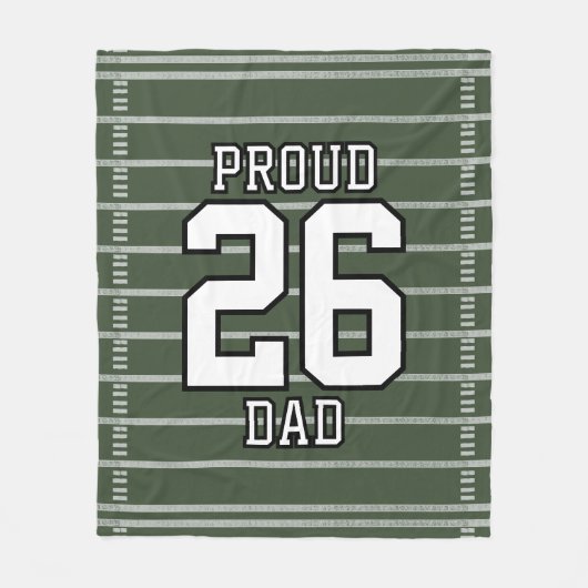 Game Day Football Fleecedecke (Vorderseite)