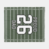 Game Day Football Fleecedecke (Vorderseite (Horizontal))