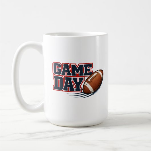Game Day - Football Kaffeetasse (Links)