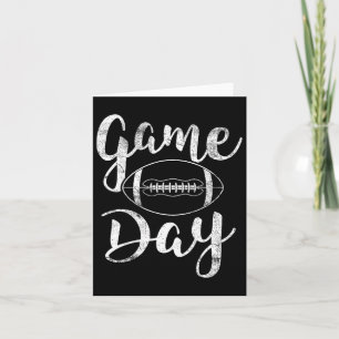 Game Day Football - Niedlich Football Top Karte