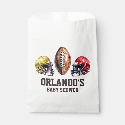 Game Day Football Party Geschenktütchen (Vorderseite)