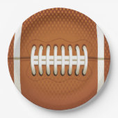 Game Day Football Party Teller (Vorderseite)