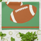 Game Day Football PERSONALISIEREN Geschirrtuch (Gefaltet)