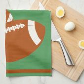 Game Day Football PERSONALISIEREN Geschirrtuch (Viertel Falte)