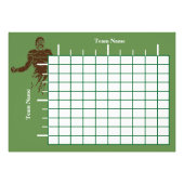 Game Day Football Player Fotodruck (Vorne)
