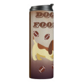 Game Day Football Sport Fans Thermosbecher (Nach links gedreht)