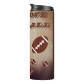 Game Day Football Sport Fans Thermosbecher (Nach rechts gedreht)