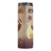 Game Day Football Sport Fans Thermosbecher (Rückseite)