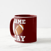 Game Day Football Tasse (Vorderseite Links)