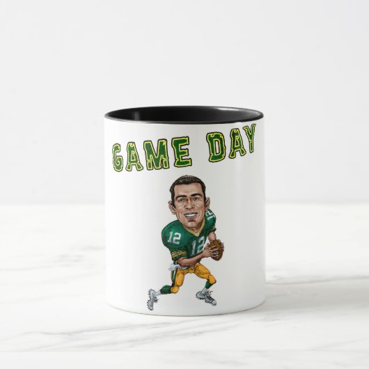 Game Day Football Tasse | Geschenk für Sportfans (Zentrum)