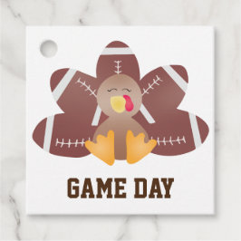Game Day Football Türkei Feathers Brown Geschenkanhänger