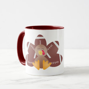 Game Day Football Türkei Feathers Tasse